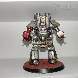 Описание картинки Contemptor dreadnought от Hanavaro по цене 800руб | Свободный Рынок Миниатюр - СРМ