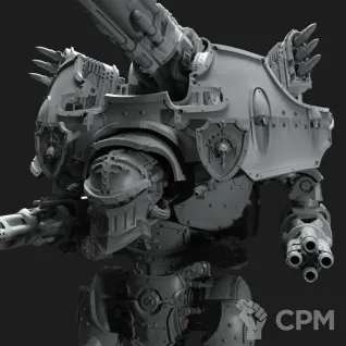 Описание картинки Warbringer Nemesis Titan от Herr Ermann по цене 25 000руб | Свободный Рынок Миниатюр - СРМ