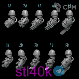Описание картинки Space wolves bits от Три Ди Принт по цене 40руб | Свободный Рынок Миниатюр - СРМ