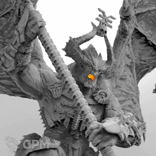 Описание картинки Bloodthirster от Три Ди Принт по цене 2 500руб | Свободный Рынок Миниатюр - СРМ