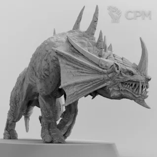 Описание картинки Flesh hounds от Три Ди Принт по цене 200руб | Свободный Рынок Миниатюр - СРМ