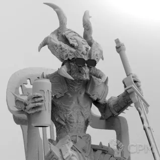 Описание картинки Skull canon / blood throne от Три Ди Принт по цене 1 800руб | Свободный Рынок Миниатюр - СРМ