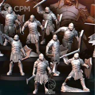 Описание картинки Mordor Uruk-hai от Studio Cockatoo по цене 1 000руб | Свободный Рынок Миниатюр - СРМ