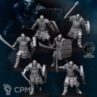 Описание картинки Mordor Orc`s от Studio Cockatoo по цене 600руб | Свободный Рынок Миниатюр - СРМ