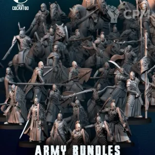 Описание картинки Elves of Rivendell от Studio Cockatoo по цене 5 000руб | Свободный Рынок Миниатюр - СРМ