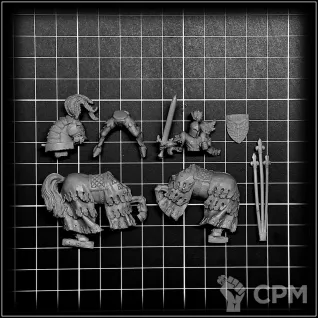 Описание картинки Bretonnia The Green Knight от OldHammer Мастерская по цене 550руб | Свободный Рынок Миниатюр - СРМ