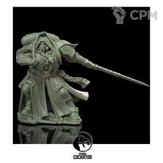 Описание картинки Primaris Librarian in Phobos Armour от Studio Cockatoo по цене 350руб | Свободный Рынок Миниатюр - СРМ