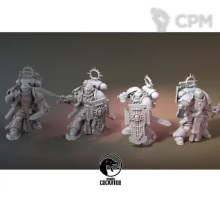 Описание картинки Bladeguard Veterans от Studio Cockatoo по цене 600руб | Свободный Рынок Миниатюр - СРМ