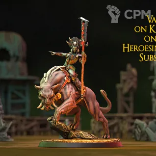 Описание картинки Ork woman от Три Ди Принт по цене 150руб | Свободный Рынок Миниатюр - СРМ