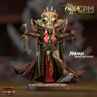 Описание картинки Ork woman от Три Ди Принт по цене 150руб | Свободный Рынок Миниатюр - СРМ