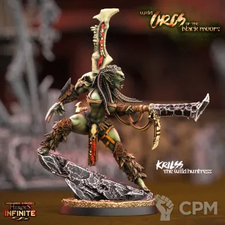 Описание картинки Ork woman от Три Ди Принт по цене 150руб | Свободный Рынок Миниатюр - СРМ