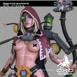 Описание картинки Tech priest от Три Ди Принт по цене 2 000руб | Свободный Рынок Миниатюр - СРМ