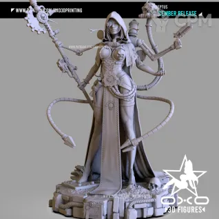 Описание картинки Tech priest от Три Ди Принт по цене 2 000руб | Свободный Рынок Миниатюр - СРМ