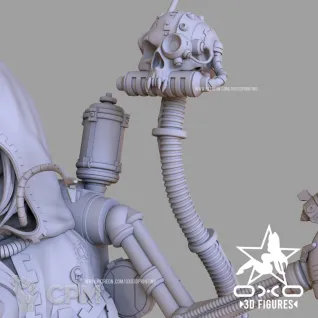 Описание картинки Tech priest от Три Ди Принт по цене 2 000руб | Свободный Рынок Миниатюр - СРМ