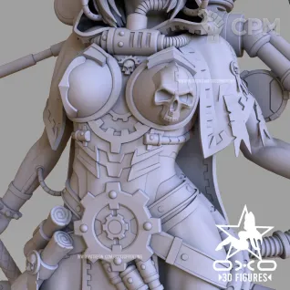Описание картинки Tech priest от Три Ди Принт по цене 2 000руб | Свободный Рынок Миниатюр - СРМ