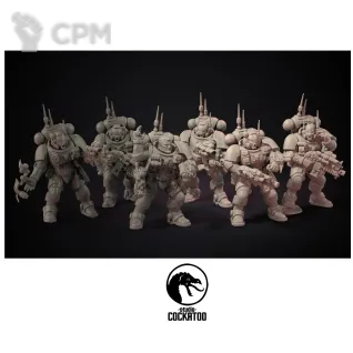 Описание картинки Infiltrators от Studio Cockatoo по цене 1 200руб | Свободный Рынок Миниатюр - СРМ