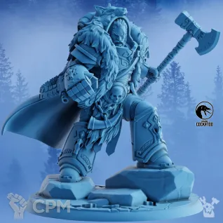 Описание картинки Logan Grimnar от Studio Cockatoo по цене 450руб | Свободный Рынок Миниатюр - СРМ