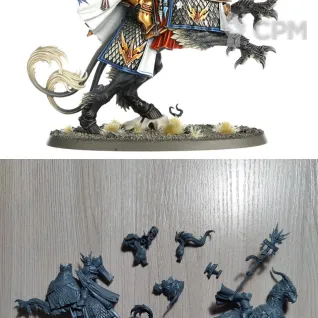 Описание картинки Lord-Arcanum on Gryph-charger от Возняк Георгий по цене 1 500руб | Свободный Рынок Миниатюр - СРМ