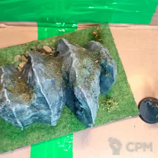 Описание картинки Скала для warhammer от Klaymore по цене 1 150руб | Свободный Рынок Миниатюр - СРМ