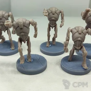 Описание картинки Star Wars: Legion -  B2 battle droids от Grag18 по цене 1 260руб | Свободный Рынок Миниатюр - СРМ