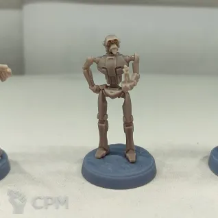 Описание картинки Star Wars: Legion - Super Tactical Droid от Grag18 по цене 480руб | Свободный Рынок Миниатюр - СРМ