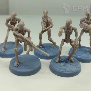 Описание картинки Star Wars: Legion - BX-series Droid Commandos от Grag18 по цене 1 400руб | Свободный Рынок Миниатюр - СРМ