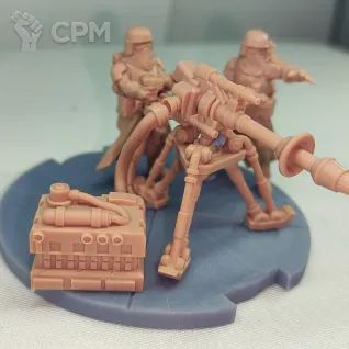Описание картинки Star Wars Legion Blizzard Force + E-WEB heavy blaster от Grag18 по цене 5 875руб | Свободный Рынок Миниатюр - СРМ