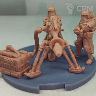 Описание картинки Star Wars Legion Blizzard Force + E-WEB heavy blaster от Grag18 по цене 5 875руб | Свободный Рынок Миниатюр - СРМ