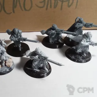 Описание картинки Eldar Rangers от Miracle_Paint по цене 450руб | Свободный Рынок Миниатюр - СРМ