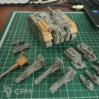 Описание картинки Sabre Strike Tank and Armoury от Erpeler по цене 3 500руб | Свободный Рынок Миниатюр - СРМ