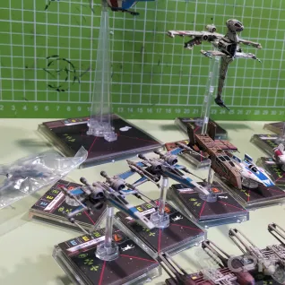 Описание картинки X-wing коллекция повстанцев 1 редакция от ODen по цене 50 000руб | Свободный Рынок Миниатюр - СРМ