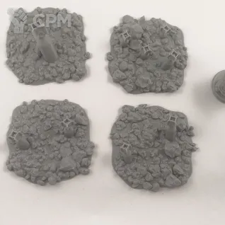 Описание картинки Опасный Террейн - Неразорвавшиеся Снаряды от Terrain Print по цене 400руб | Свободный Рынок Миниатюр - СРМ