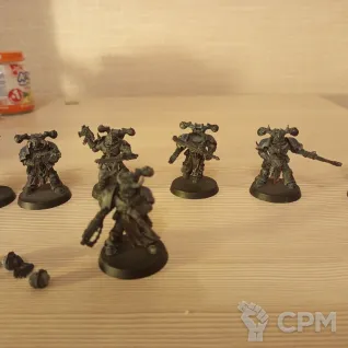 Описание картинки Chaos space marines от Ar4i по цене 3 000руб | Свободный Рынок Миниатюр - СРМ