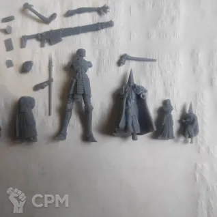 Описание картинки Trench Crusade. Набор от Lesow по цене 900руб | Свободный Рынок Миниатюр - СРМ