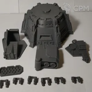 Описание картинки Rocket turret /ракетная турель от 3d_Bear по цене 800руб | Свободный Рынок Миниатюр - СРМ
