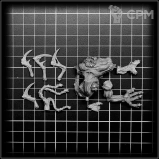 Описание картинки Chaos Spawn от OldHammer Мастерская по цене 500руб | Свободный Рынок Миниатюр - СРМ