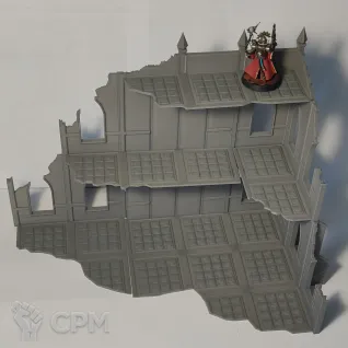 Описание картинки Имперские руины 3 этажа от 3d_Bear по цене 1 600руб | Свободный Рынок Миниатюр - СРМ