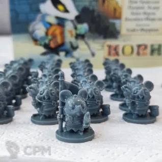 Описание картинки Миниатюры для настольной игры Корни (Root) доп. Мародеры (The Marauder Expansion) от Кузница Миниатюр по цене 2 100руб | Свободный Рынок Миниатюр - СРМ