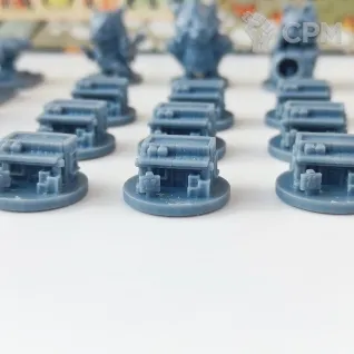 Описание картинки Миниатюры для Корни (Root), доп. Речное братство (The Riverfolk Expansion) от Кузница Миниатюр по цене 2 100руб | Свободный Рынок Миниатюр - СРМ
