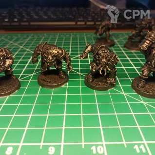 Описание картинки Ork Team от Leshiy по цене 2 500руб | Свободный Рынок Миниатюр - СРМ