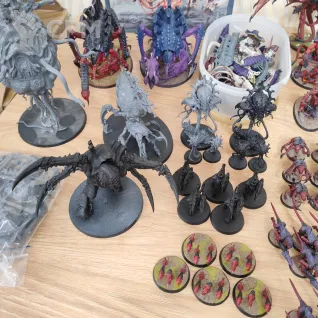 Описание картинки Tyranids Army Распил от Кокос по цене 100руб | Свободный Рынок Миниатюр - СРМ