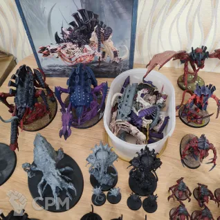 Описание картинки Tyranids Army Распил от Кокос по цене 100руб | Свободный Рынок Миниатюр - СРМ
