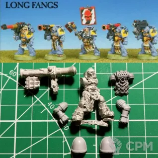 Описание картинки Long Fang 3 w/Missile Launcher (2ed) от Stark Foundry по цене 380руб | Свободный Рынок Миниатюр - СРМ