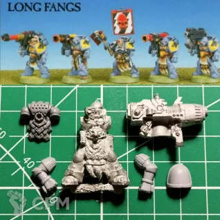 Описание картинки Long Fang 2 w/Heavy Plasma(2ed) от Stark Foundry по цене 380руб | Свободный Рынок Миниатюр - СРМ