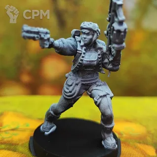 Описание картинки Dr. Priya Harper, Archeo-Raider (Plasma Carbine) от Grag18 по цене 250руб | Свободный Рынок Миниатюр - СРМ