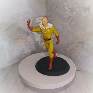 Описание картинки Сайтама One Punch Man от Helm по цене 5 000руб | Свободный Рынок Миниатюр - СРМ
