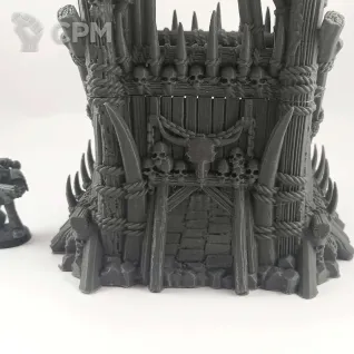 Описание картинки Вышка Дикарей - Фэнтези Террейн от Terrain Print по цене 2 300руб | Свободный Рынок Миниатюр - СРМ