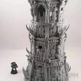 Описание картинки Форт Дикарей - Фэнтези Террейн от Terrain Print по цене 3 100руб | Свободный Рынок Миниатюр - СРМ