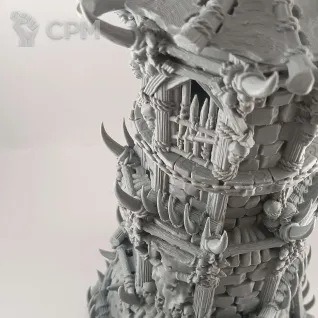 Описание картинки Форт Дикарей - Фэнтези Террейн от Terrain Print по цене 3 100руб | Свободный Рынок Миниатюр - СРМ