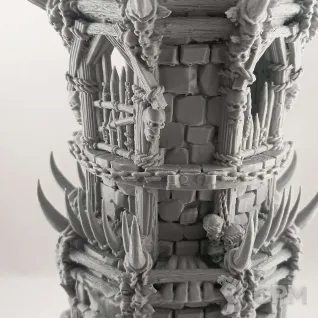 Описание картинки Форт Дикарей - Фэнтези Террейн от Terrain Print по цене 3 100руб | Свободный Рынок Миниатюр - СРМ